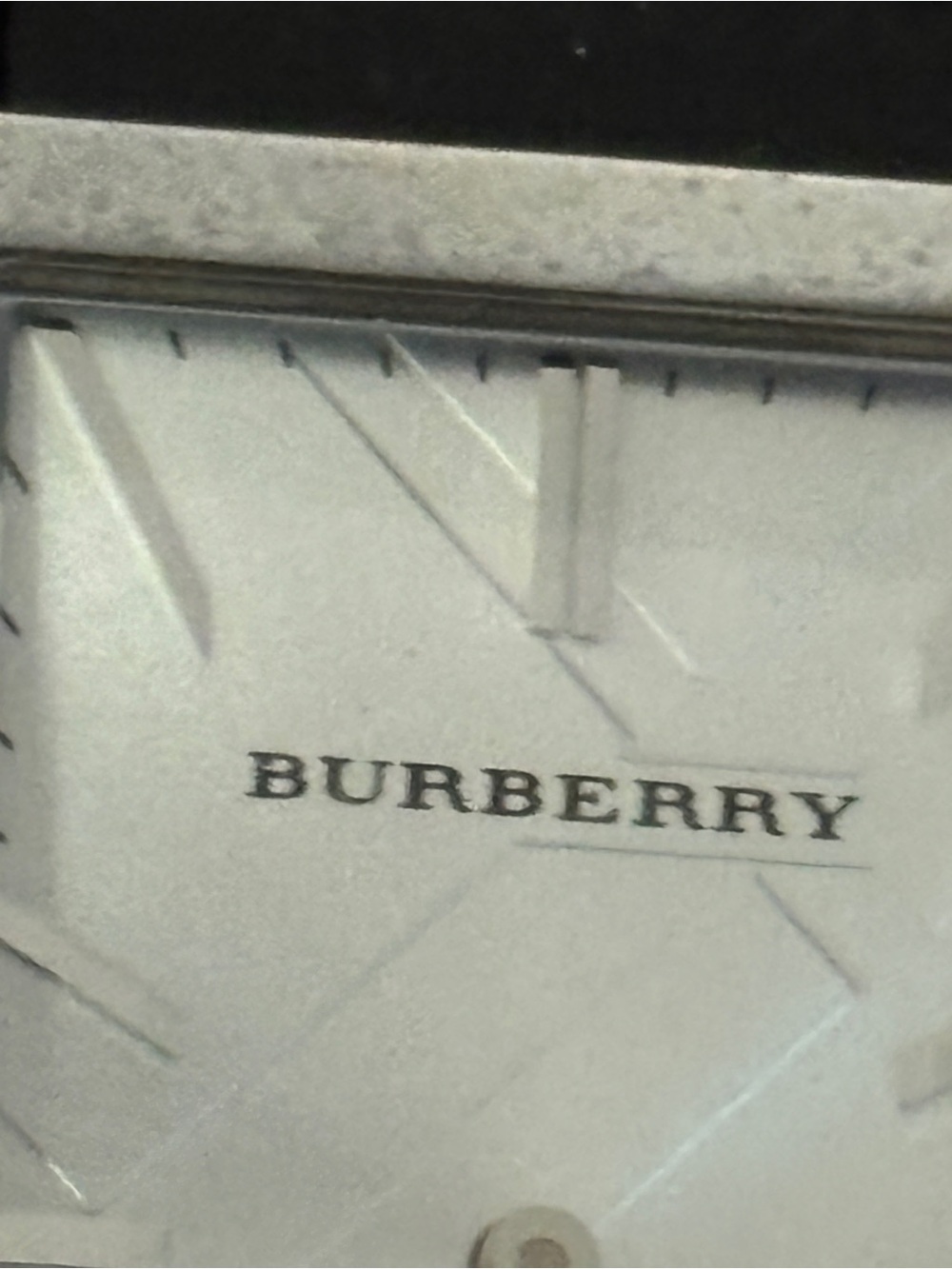 Burberry Rectangular Silver Dial watch - Picture 3 of 8